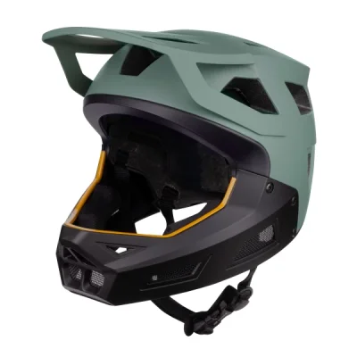 Шлем FORCE DROP Downhill Blk Green