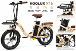 KOOLUX X16 – Сгъваем електрически велосипед 48V 15.6Ah