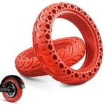 Плътна гума 8.5х2 Rubber за Xiaomi червена